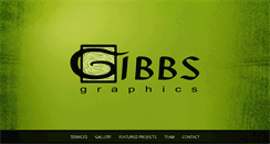 Desktop Screenshot of gibbs-graphics.com